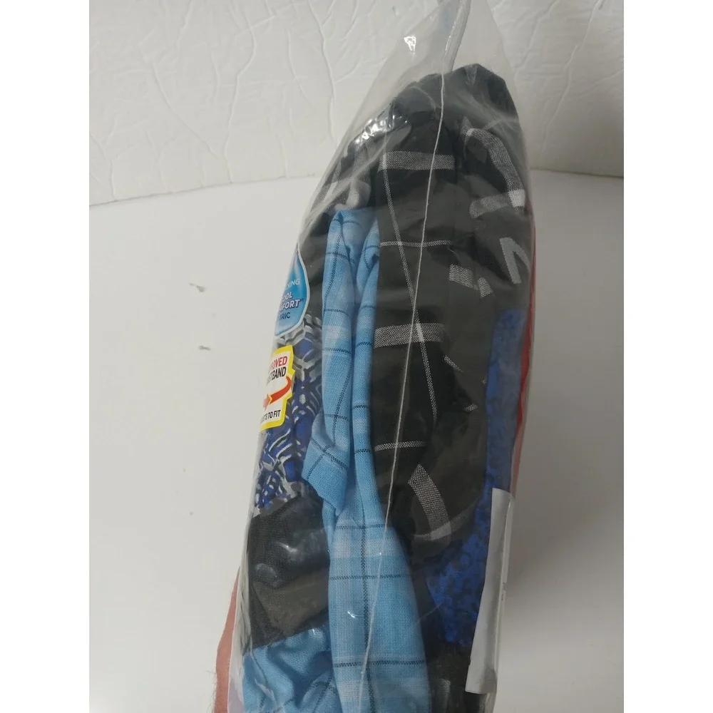 Hanes Men's Boxer Underwear XL 5 Pack Moisture Wicking ComfortFlex 798BP5